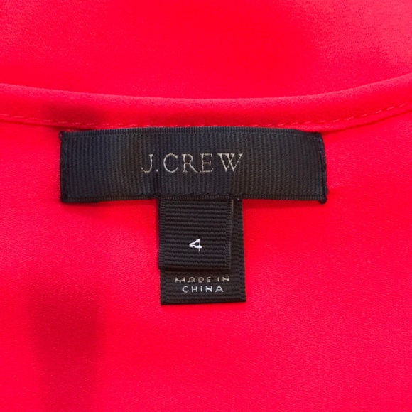 J.crew sleeveless red blouse - Picture 4 of 5